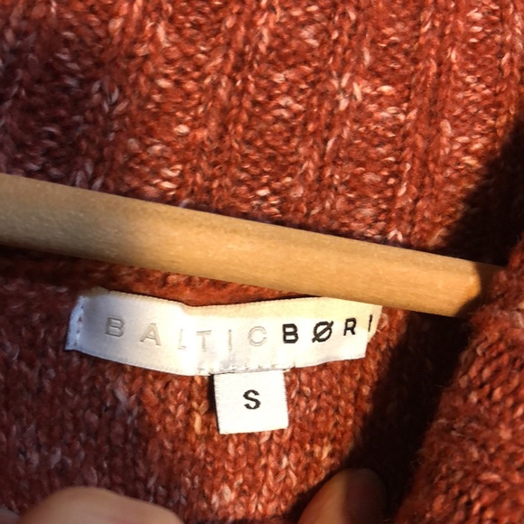BALTIC BORN | Women’s Heather Rust Oaklynn Turtleneck Knit Sweater size Small - Picture 10 of 15